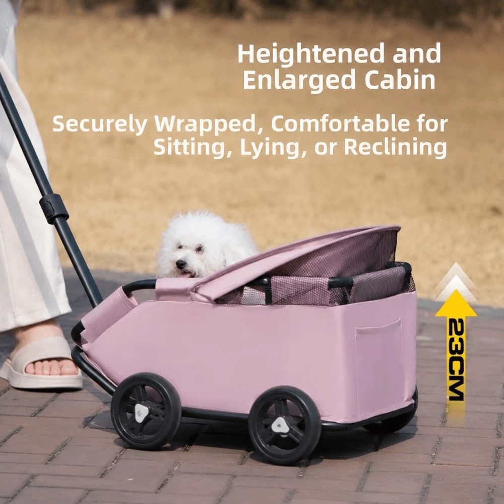 Foldable Backpack Small - Foldable Pet Stroller Lightweight Compact Small