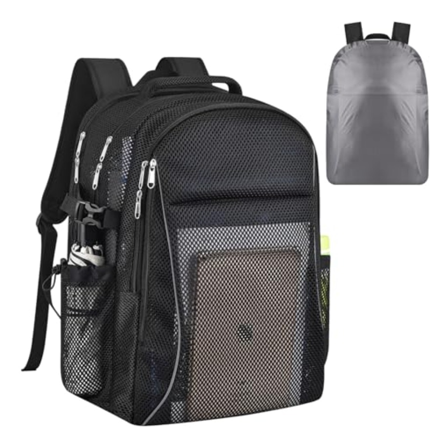Rain Cover Backpack - Heavy Duty X-Large Mesh Backpacks for