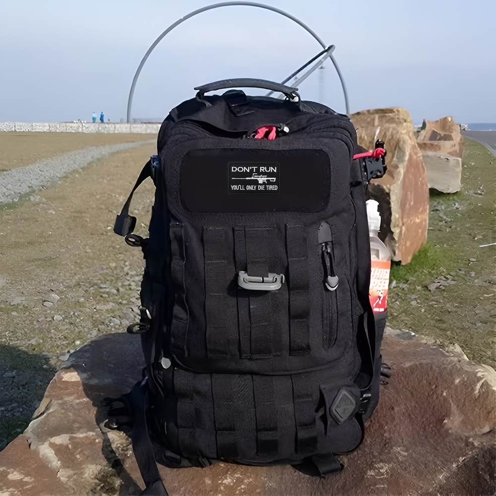 DON'T RUN Fun Meme Tactical Mo - Urban Backpack Tactical 评论和价格