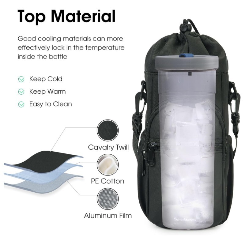 Water Bottle Holder with Strap - Hydration Pack Outdoor 评论和价格