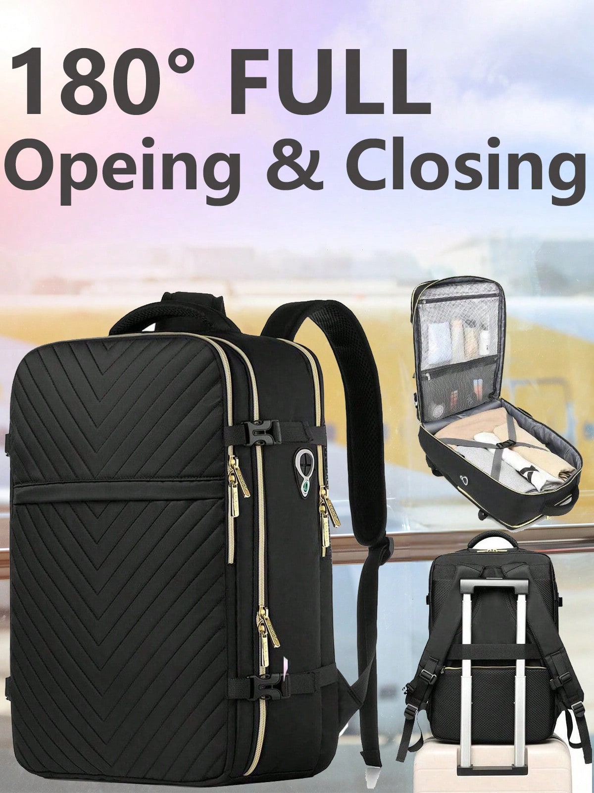Large Carry On Travel Backpack - Travel Backpack Anti Theft 评论和价格