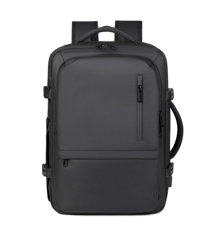 Black expandable travel backpa - Travel Backpack Anti Theft 评论和价格