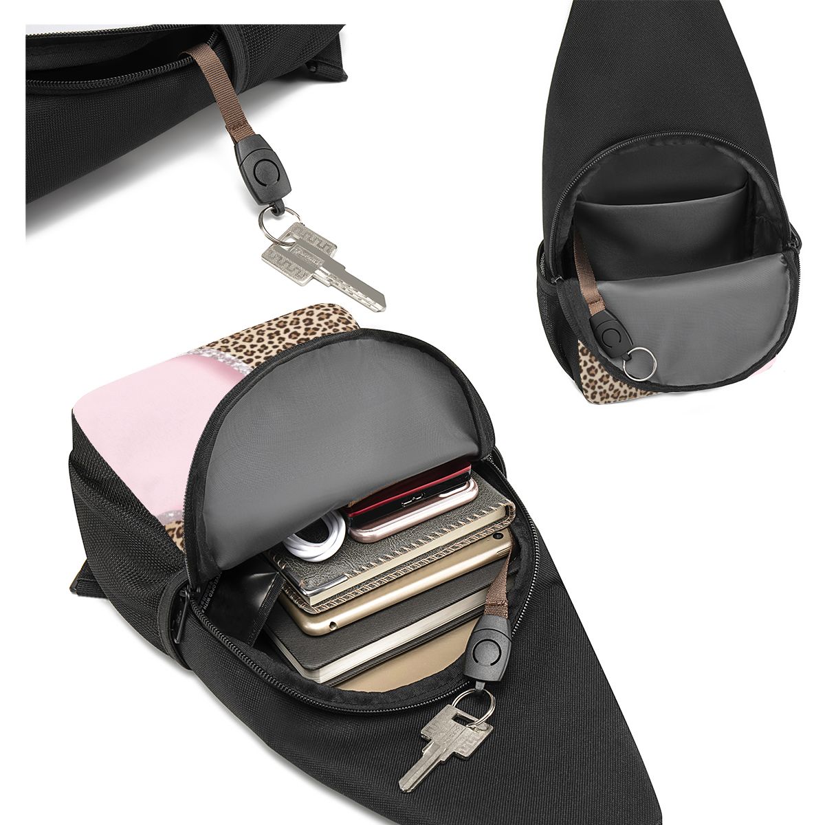 Juicy Couture Classic Chest Ba - Sling Backpack Shoulder 评论和价格