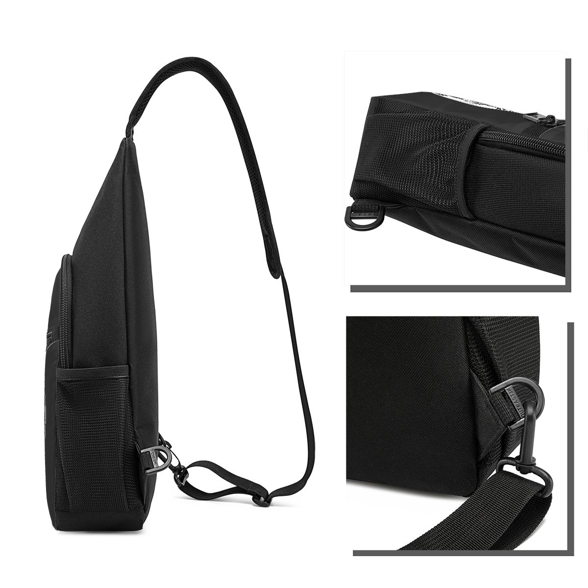 Carlson Gracie Jiu-Jitsu Team  - Sling Backpack Shoulder 评论和价格
