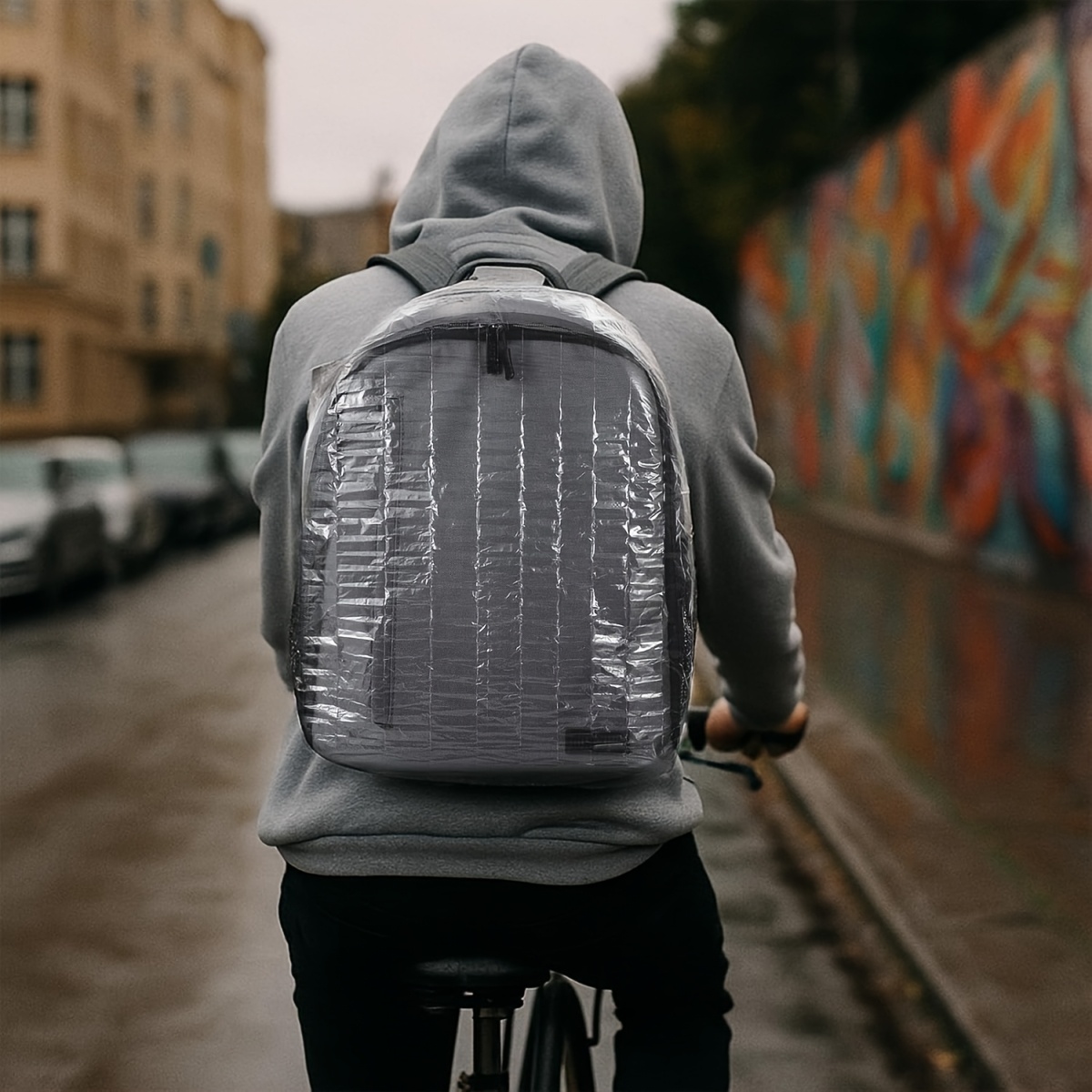 10Pcs Elastic Disposable Backp - Rain Cover Backpack 评论和价格