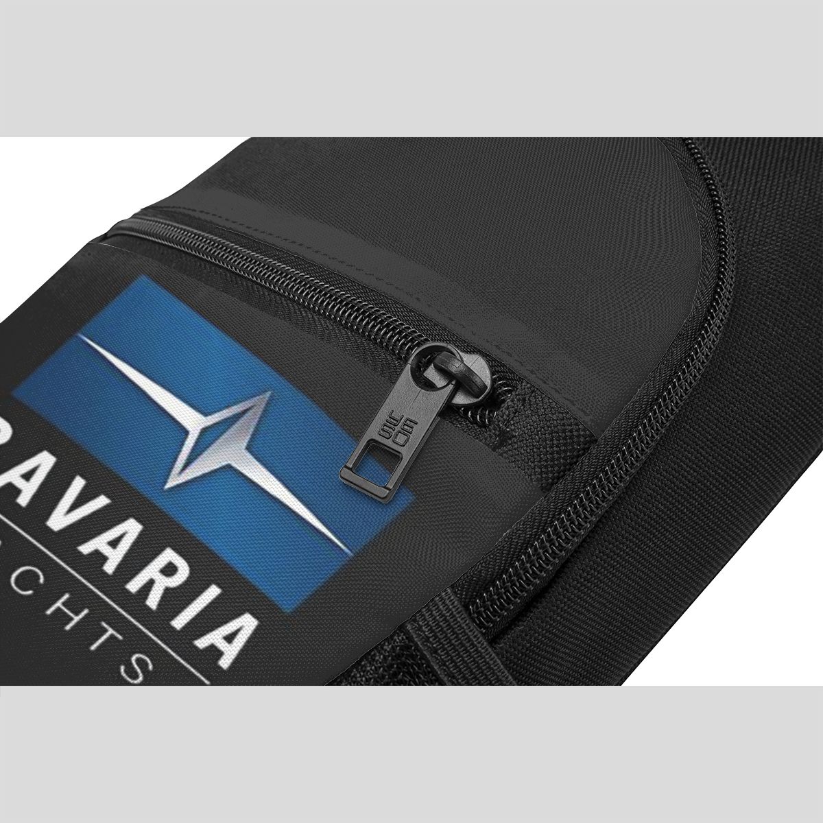 Bavaria Yachts Blue Silver Log - Sling Backpack Shoulder 评论和价格